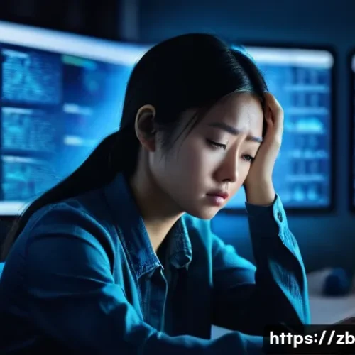 Home 27 소셜미디어 사용으로 인한 피로감 해소법 - **Image Prompt 1: Overwhelmed by Digital Overload**
A young Asian woman in her late 20s sits hun...